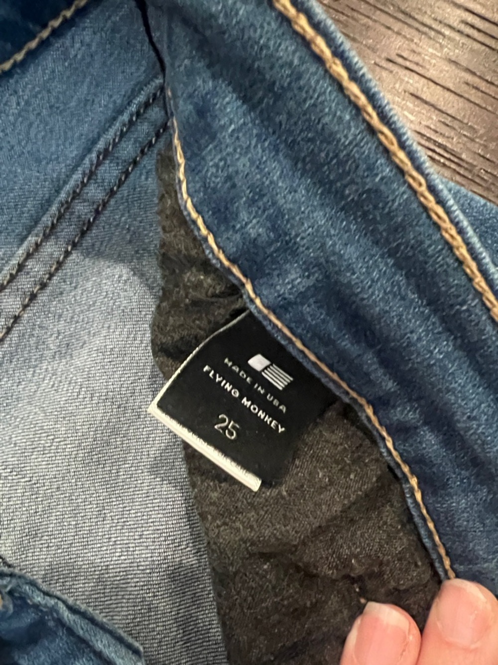Flying Monkey Distressed Light Blue Skinny Jeans - Picture 3 of 3